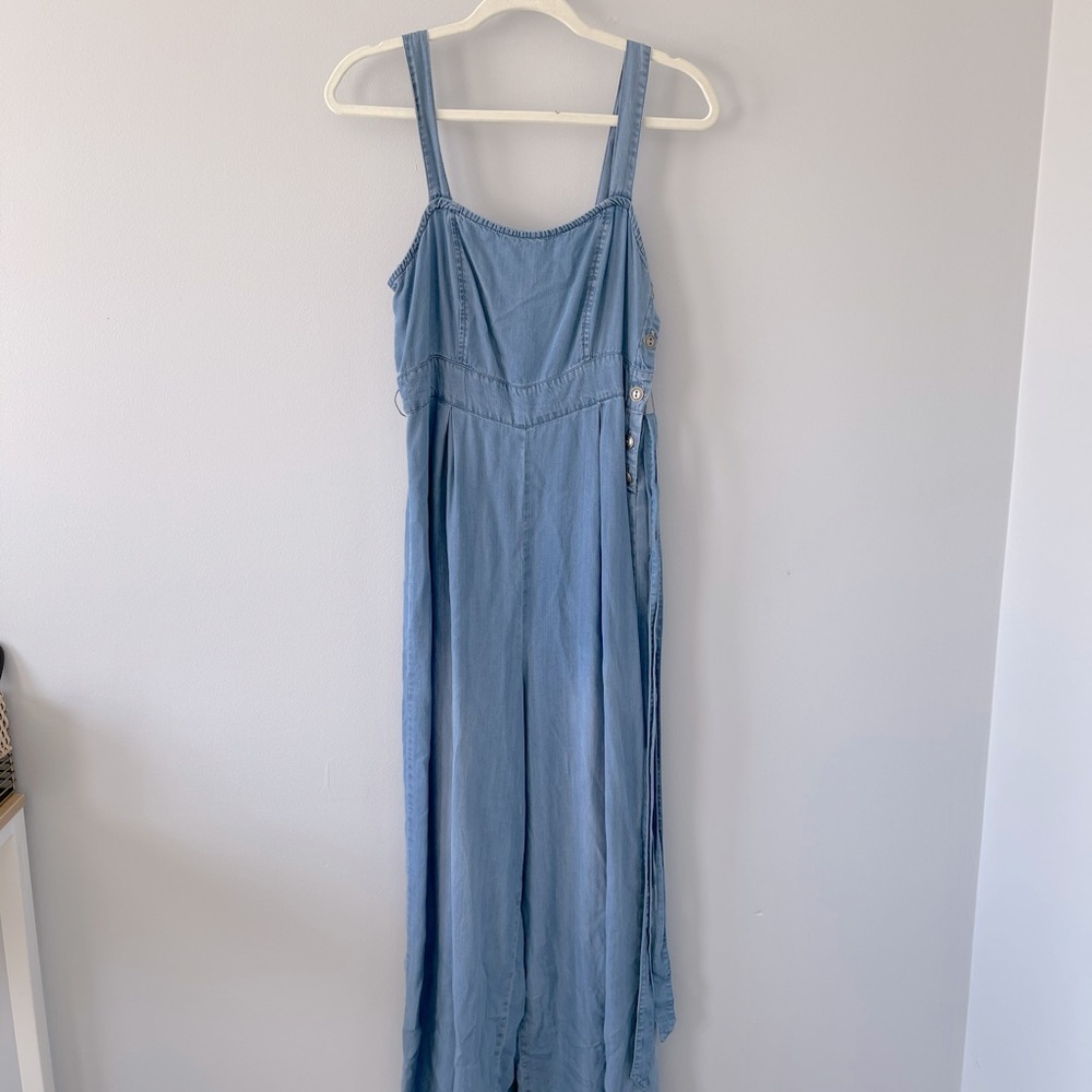 Chambray Jumpsuit